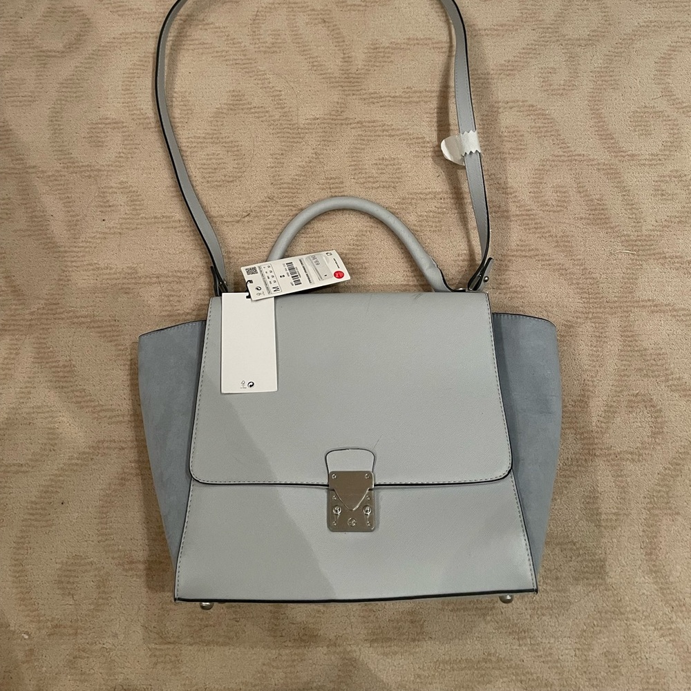 Zara Light Blue Purse
